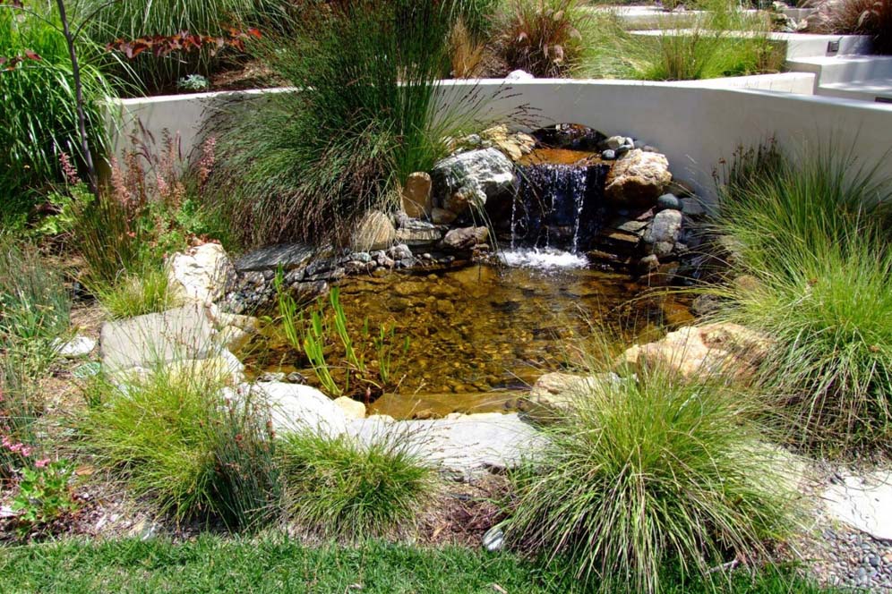 Small Waterfall and Pond